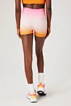 Gradient biker shorts